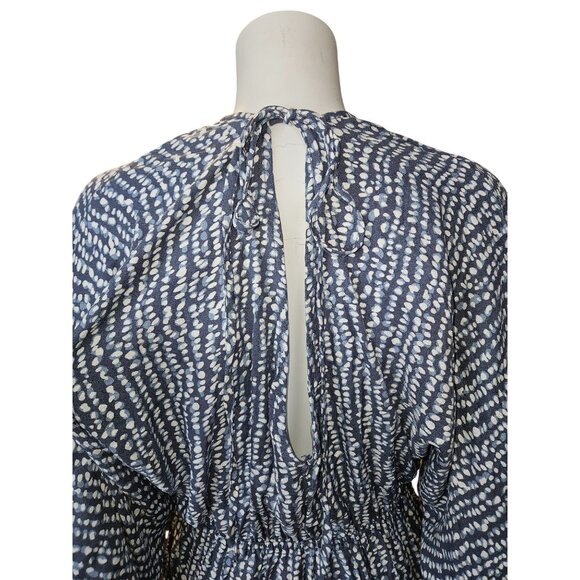 All You Are Relaxed Fit Elastic Waist Comfy Back Tie Pull On Romper Women S - Picture 4 of 14